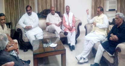  BJP leaders vijay sanpla and prabhat jha expressed concern over the attack on Ggneja