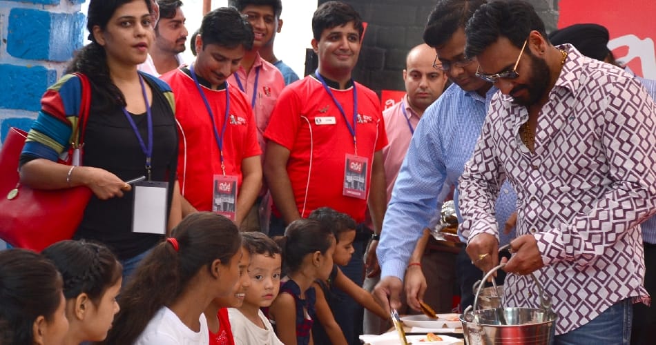 nobal cause by bollywood actor ajay devgan as brand ambassador of kfc