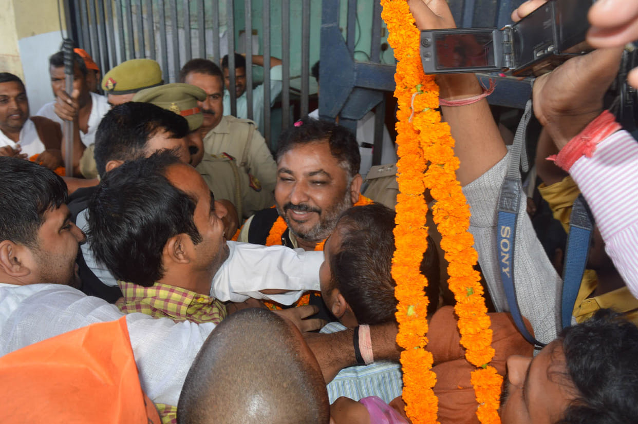 Dhayashankar released from prison