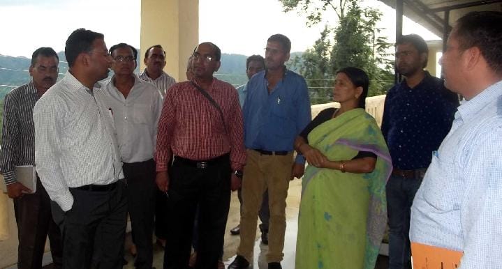 Examining the hospital building