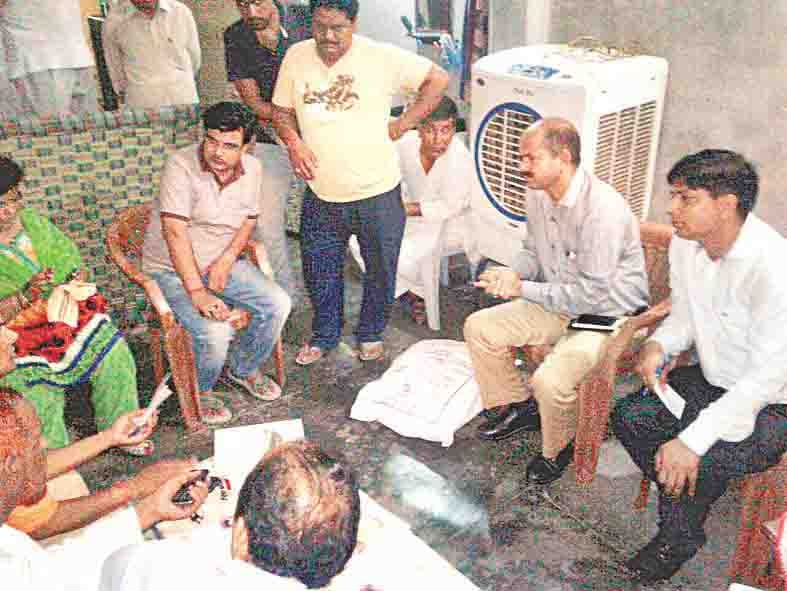 grains recovered in raid