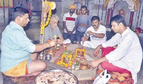 Kailash temple fair on Monday