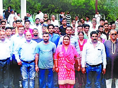 maha panchyat held in ntpc issue.