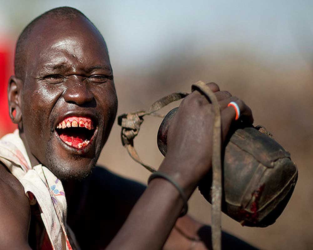 These People Drink Live Animal Blood