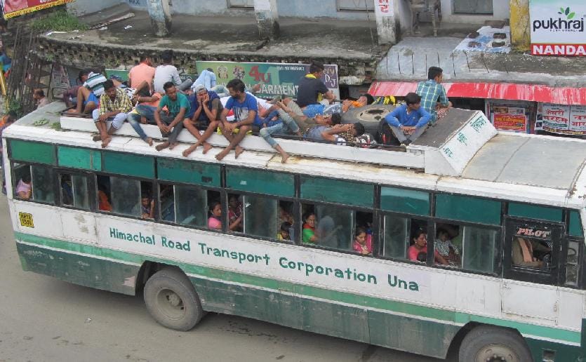 overloading in buses