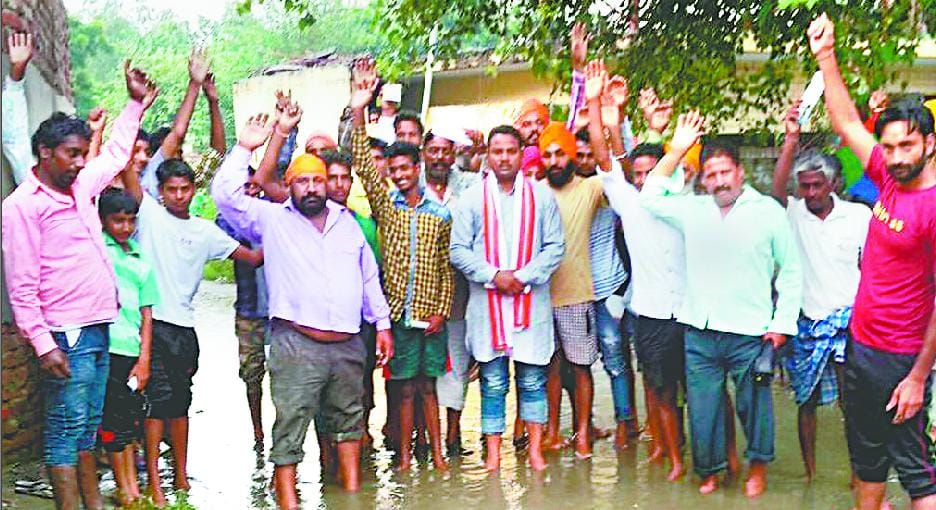 Road performance of the villagers