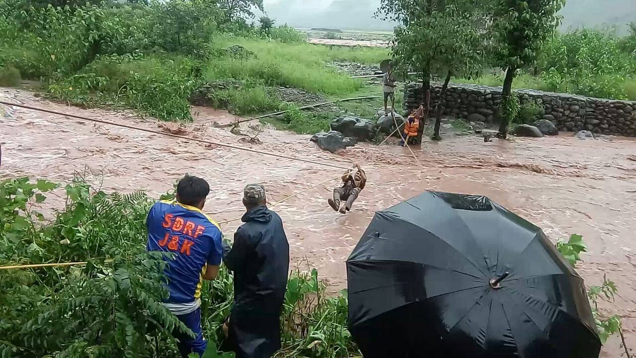 heavy rain in j&k