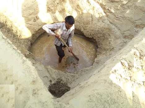 problem in saraswati river digging in yamunanagr, reason is very sensational