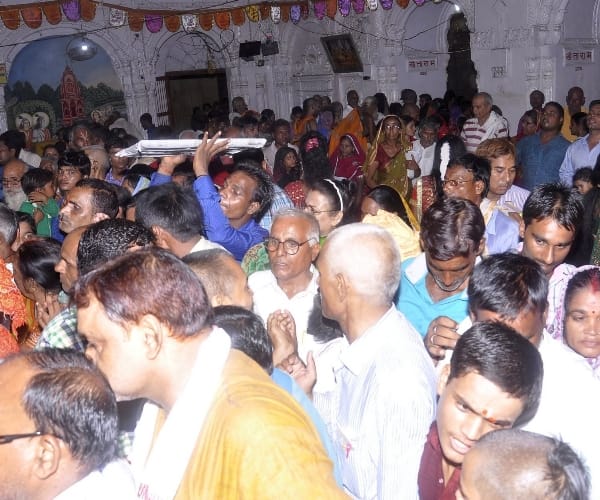 savan mela in ayodhya, uttar pradesh.