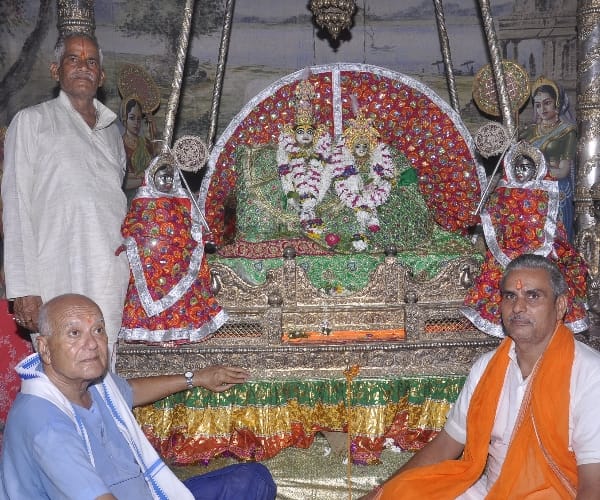 savan mela in ayodhya, uttar pradesh.