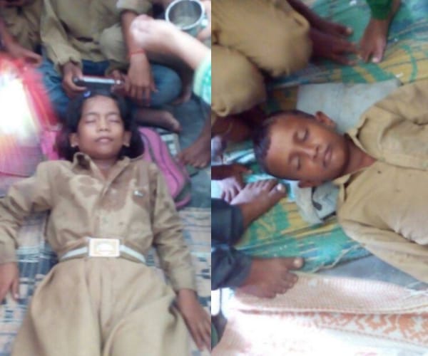 students fainted in school in Lucknow.