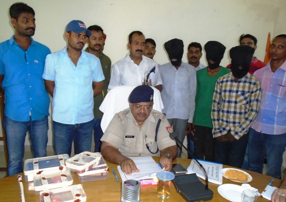 police arrested  theft 