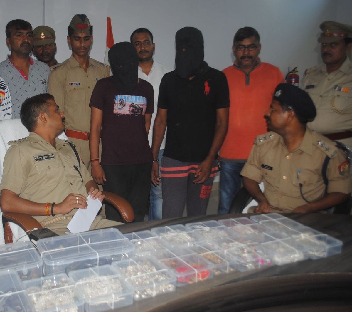  Arrested three gangsters in encounters