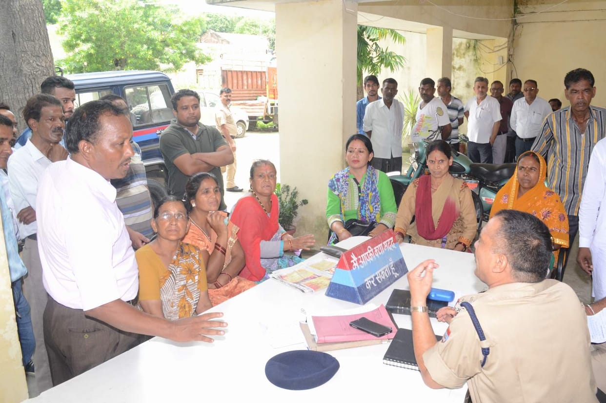 two groups of villagers clashed over water drainage
