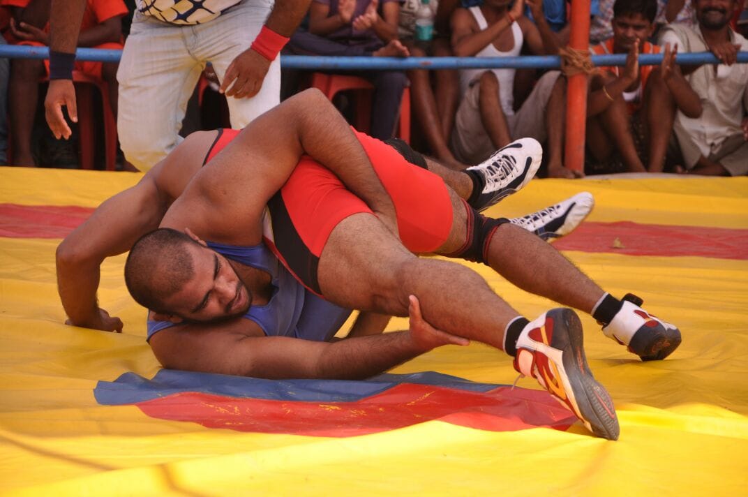 wrestling in gorakhnath temple