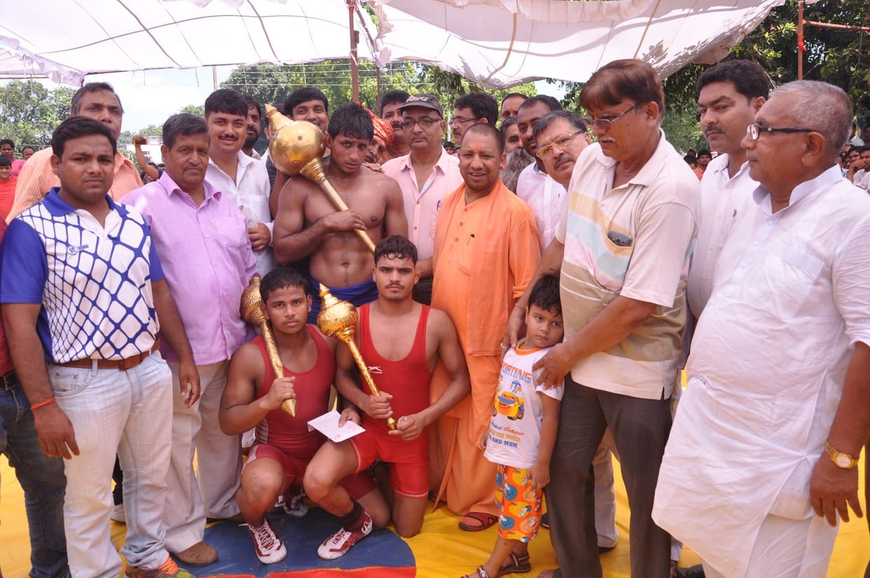 Om Prakash and Mulayam win wrestling competitions