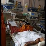 मेडिकल कालेज में भर्ती मरीज।