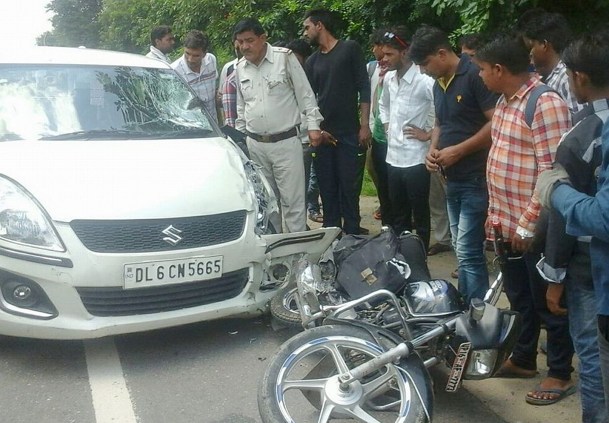panchkula, Girl killed, road accident,, serious injury, panchkula