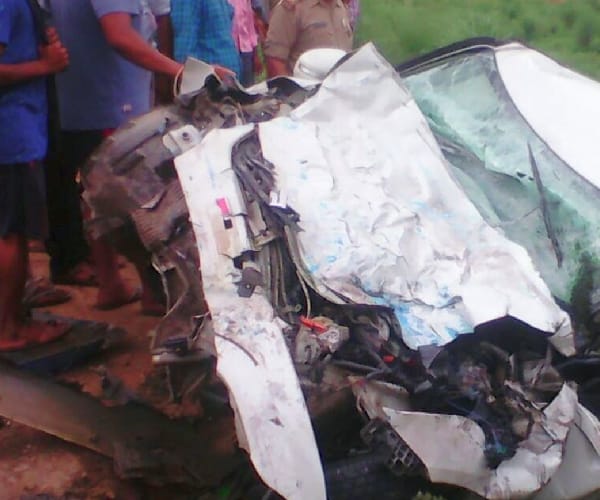four died in an accident in barabanki.