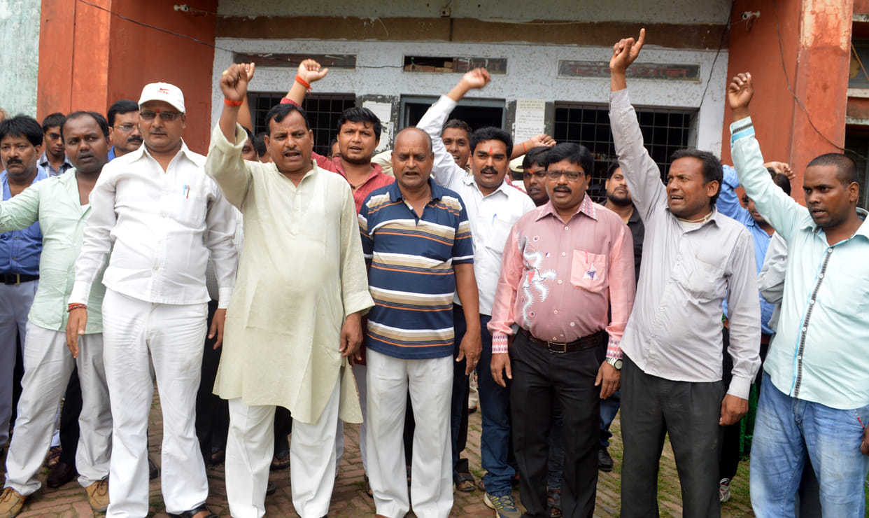 "Allow together in the struggle for rights'