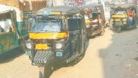 auto drivers, control, auto drivers, bahadurgarh