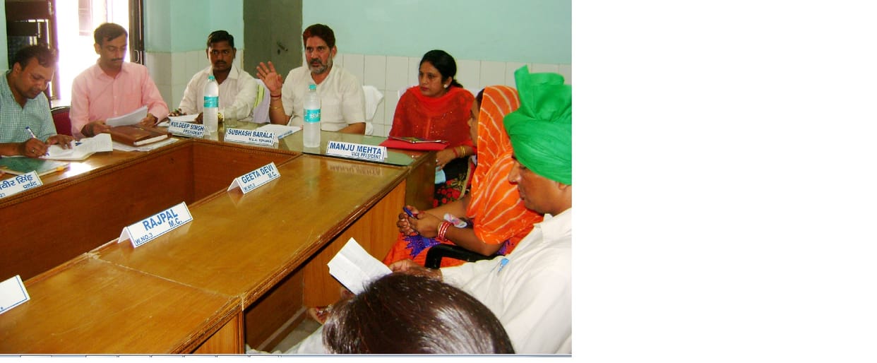 mc meeting fatehabad, 30 demands done, fatehabad