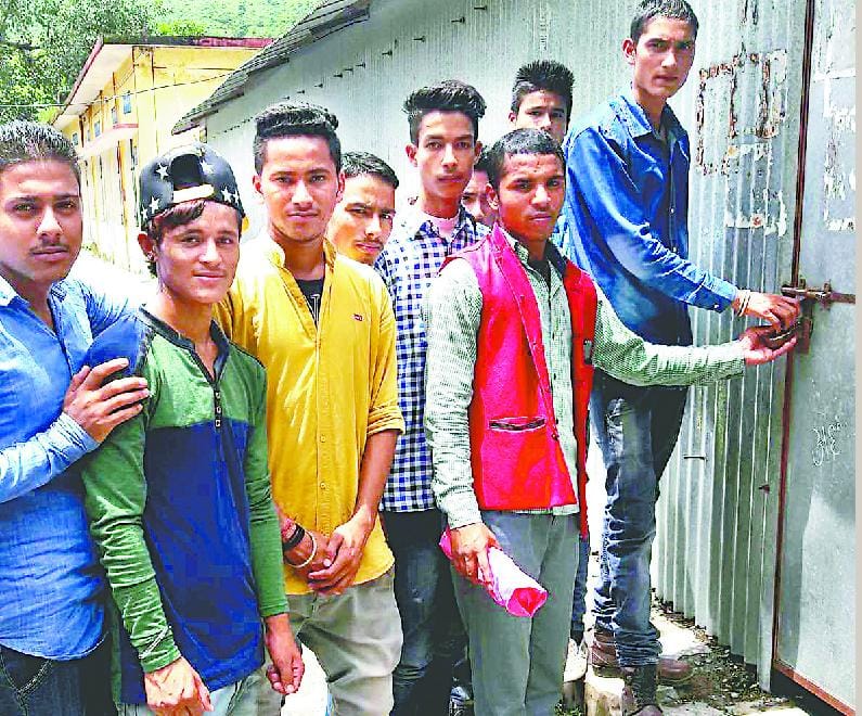 Bluwakot college students lockout