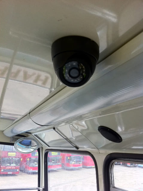 CCTV will Roadways buses, panic button