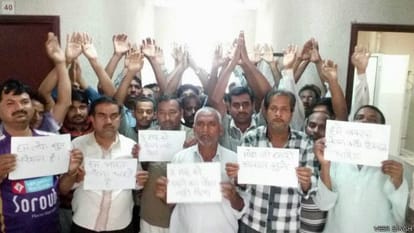 how indian workers are trapped in saudi arabia