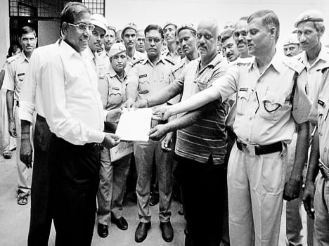 Home Guards Solicited government employee status