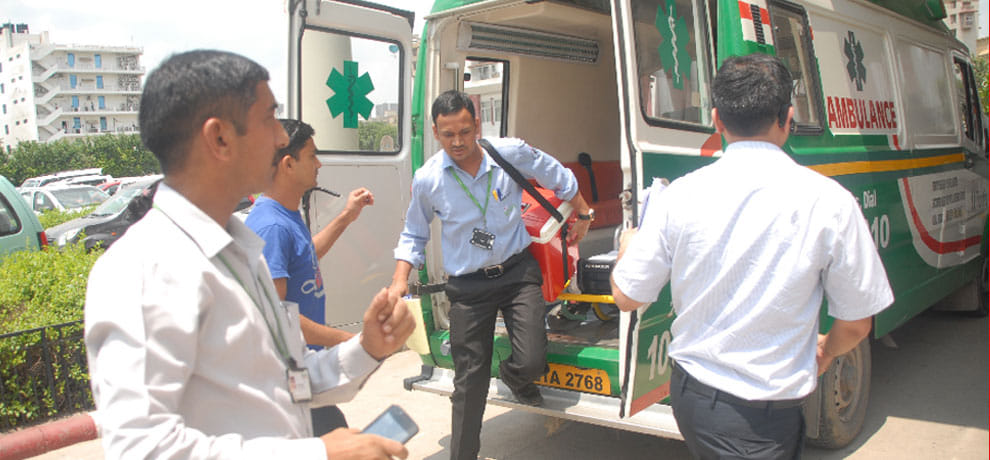 Brain dead person save life of three people, First time Green Corridor made in city