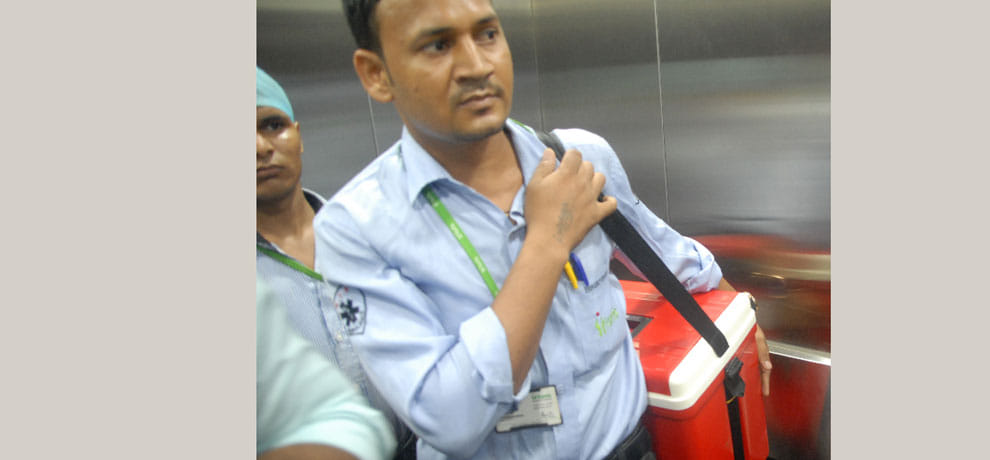 Brain dead person save life of three people, First time Green Corridor made in city