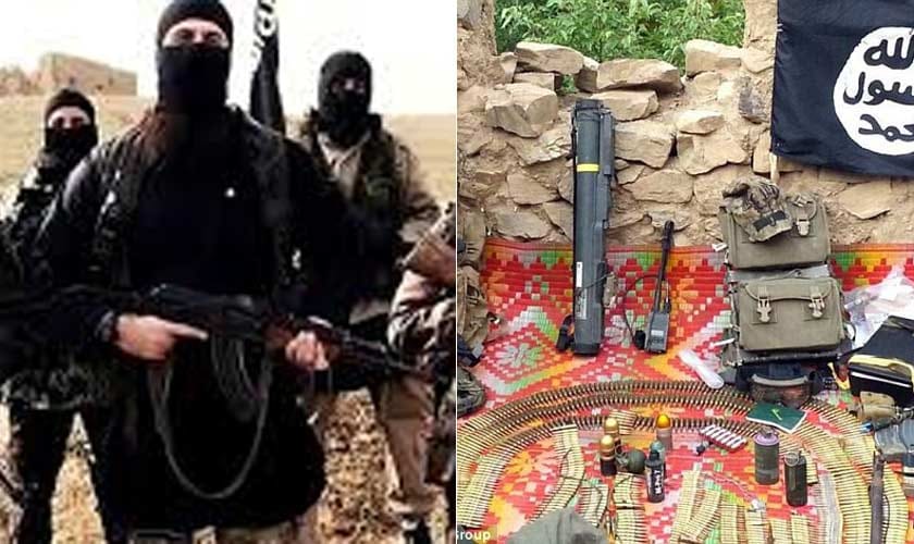 ISIS fighters claim to have weapons and equipment of U.S. soldiers