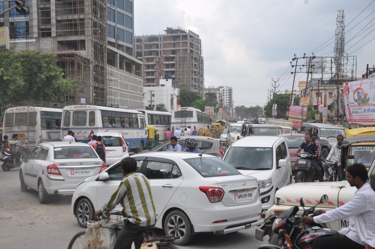 Route of buses, coming from Deoria sides are changed 