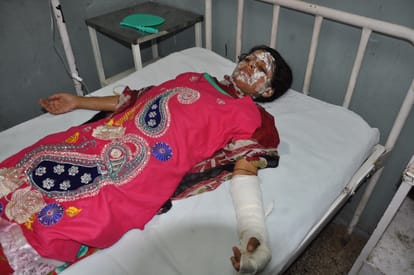 Cylinder Blast at jammu, 16 injured
