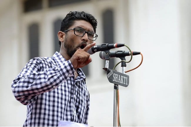 Jignesh Mevani, face of the Gujarat Dalit agitation