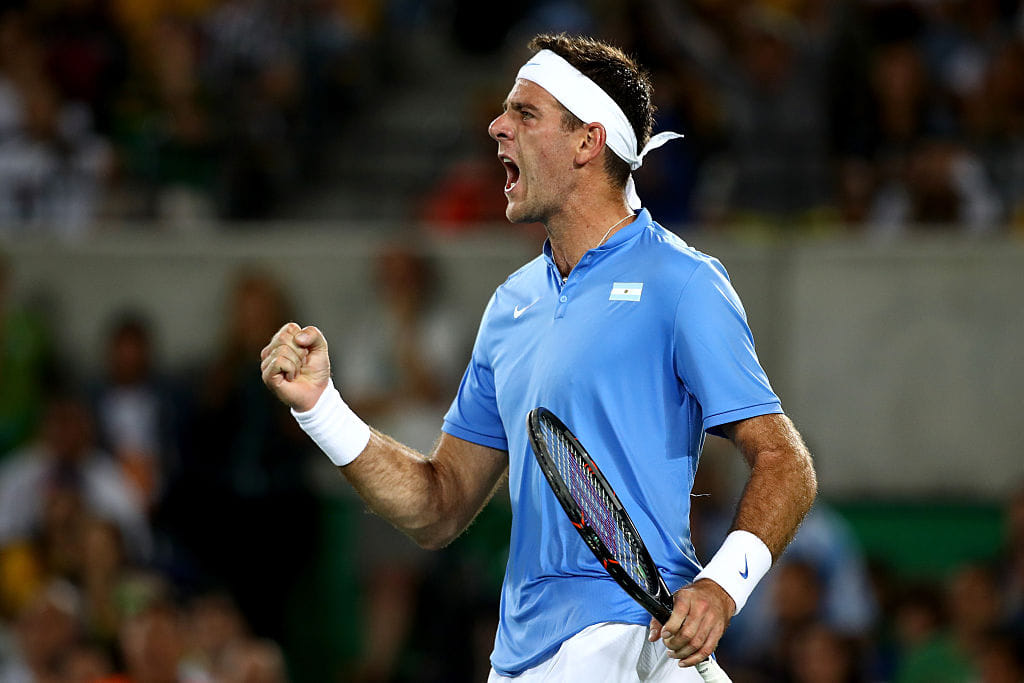 juan del potro enters next round at us open