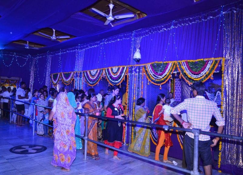 cellibration in keshav dev temple
