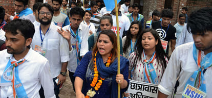  Indecency on speaking Bharat Mata ki Jai, they are trying to destabilize DU like JNU