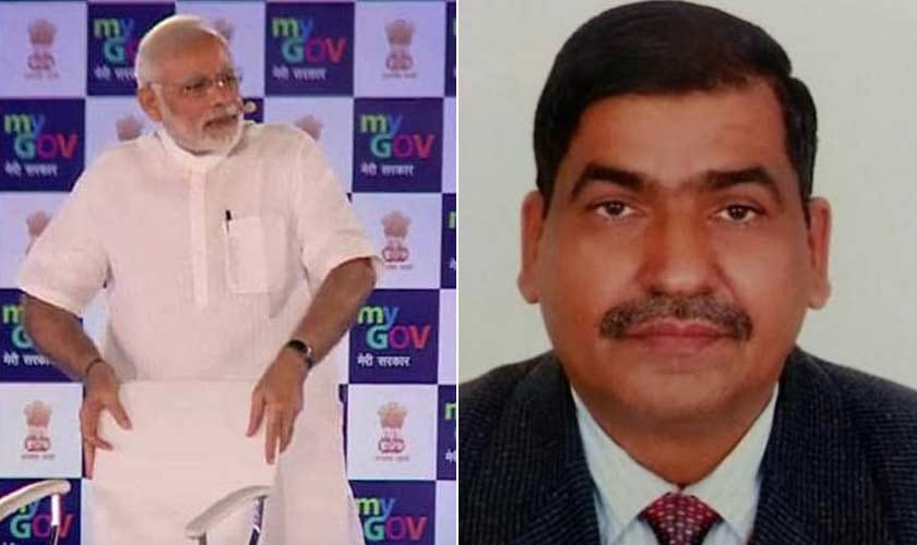karnal scientist pn panwar asked question to narendra modi in townhall programme
