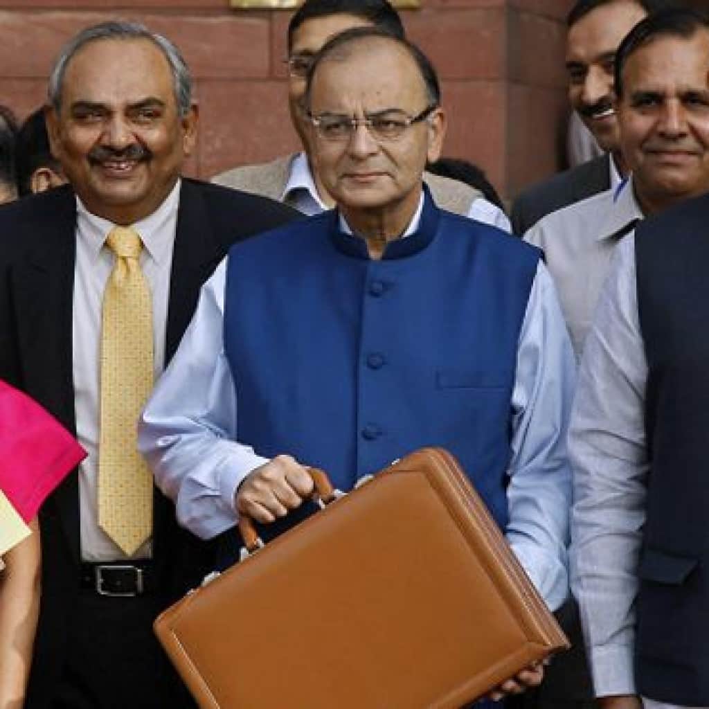 key persons who helped jaitely to finalise his budget speech