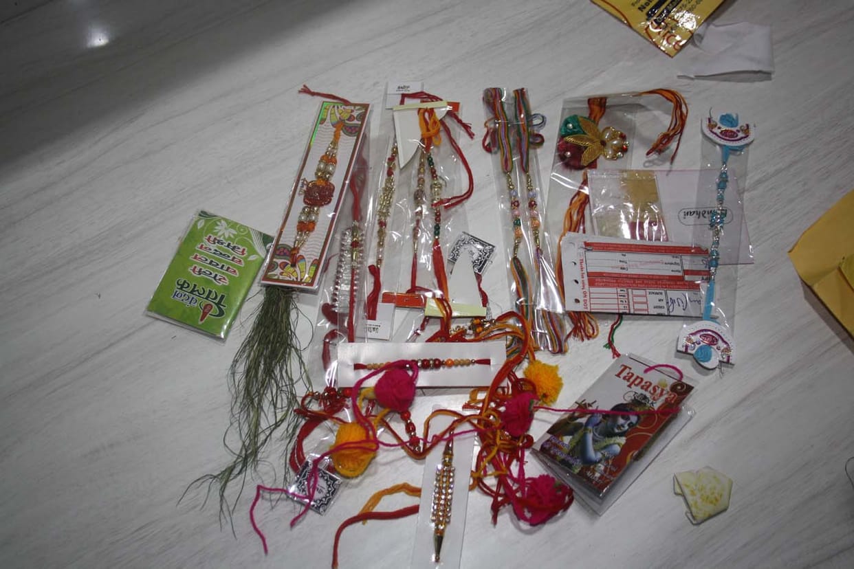 raksha bandhan cellibration with bankebihari 