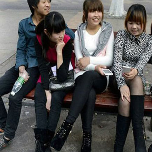girls search girlfriends for her boyfriend