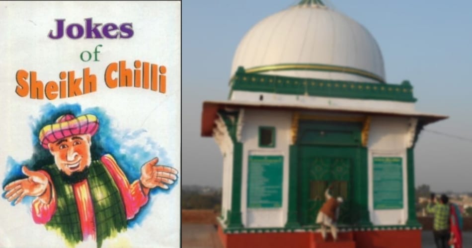 a man who dreamed in day named sheikh chilli buried in a maqbara near kurukshetra