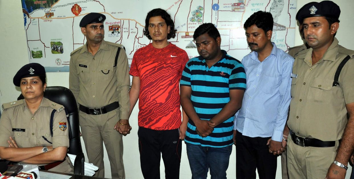 Three arrested in Kbutrbaji Rishikesh