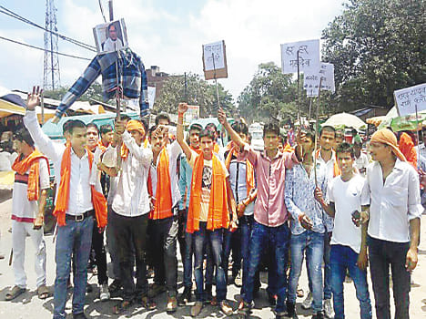 Sharad Yadav's statement against the VHP march out