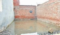 water in plots, life in danger, ambala