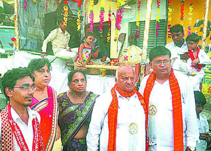 Flag hoisting Nirvana Festival