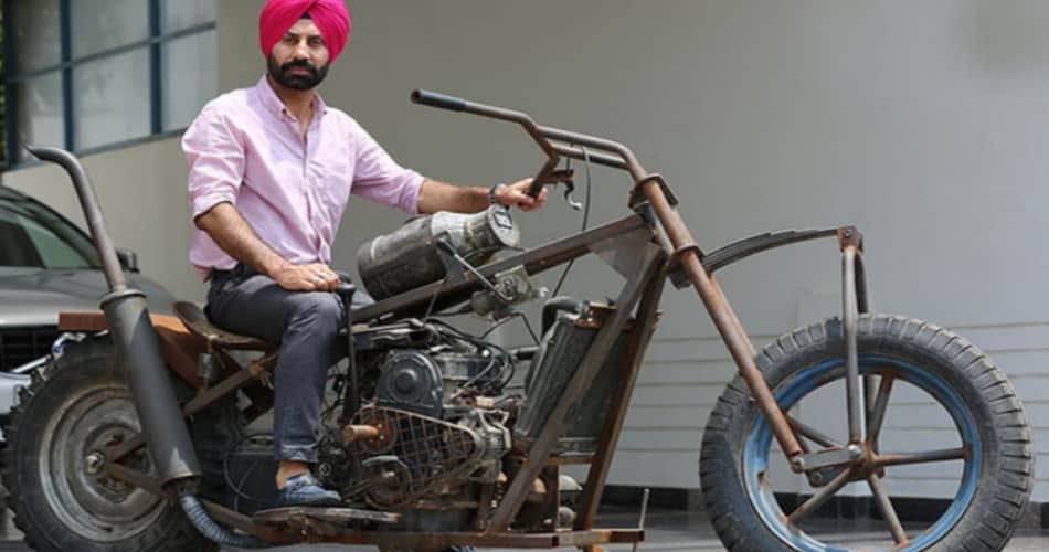 unique bike, super bike bambukat assembld by using garbage things