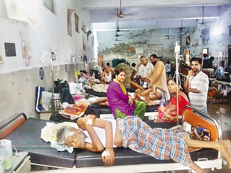 Glut of patients, problems thousand